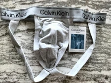 Calvin Klein Athletic Cotton Stretch Jock Underwear Medium MINT FREE SHIPPING!