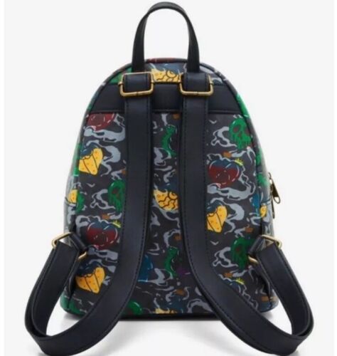 Loungefly Disney Villains Icons SMOKE Mini Rucksack NEU - Bild 2 von 2