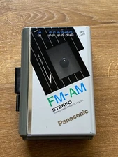 Panasonic RX-SA60 AM/FM Stereo Radio Cassette Player Tested Works