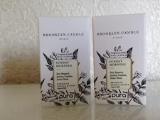 PURA Brooklyn Candle Studio Refill, Sunday Morning Fragrance, 10mL Each - 2 Pack
