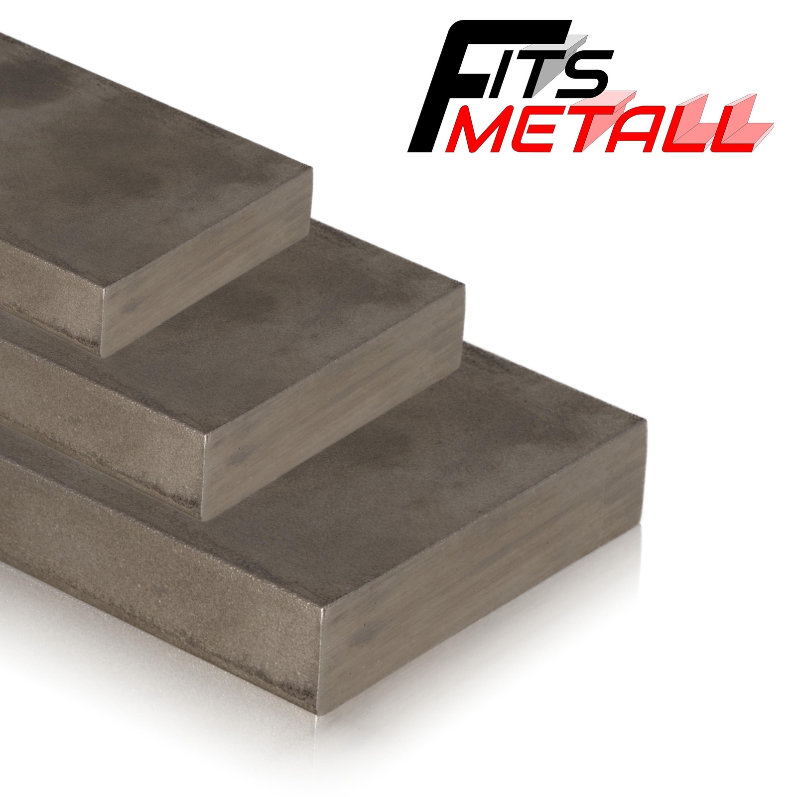 Edelstahl Flachstahl V2A Flacheisen VA Flachmaterial gewalzt roh Vierkant