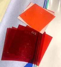 NEW Pre-Cut 6" lot of 10 Assorted Gel Filters - Rosco - Lee - Gam