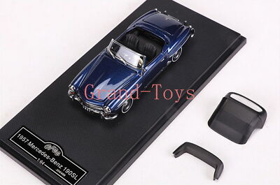 GFCC 1/64 Scale Mercedes-Benz 190 SL 1957 Blue Diecast car Model