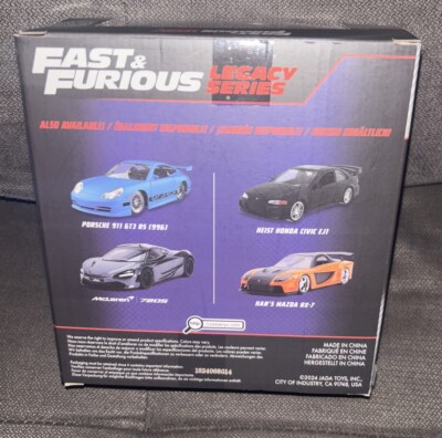 FAST&FURIOUS🏁LEGACY Series Twin Pack Heist Honda Civic EJ1