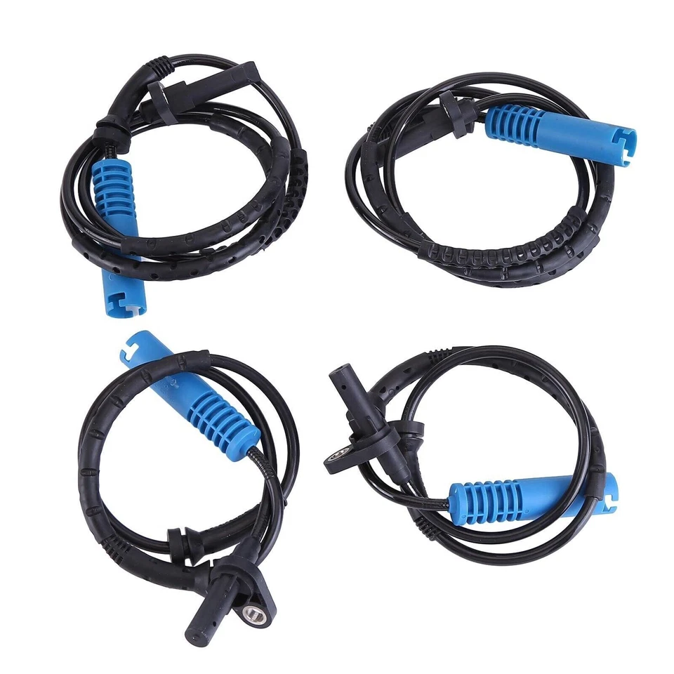 4* Fits BMW 335i xDrive Left & Right Side Rear Front ABS Speed Sensor Assembly Foto 3 de 4