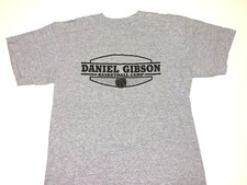 Rare Vintage 2000s Daniel Boobie Gibson Basketball Camp Gray T-Shirt New! MEDIUM