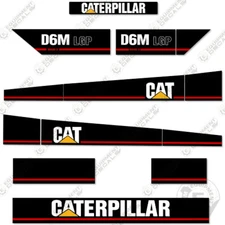 Fits Caterpillar D6M LGP Decal kit - Bulldozer Decals - 7 Year 3M VINYL!