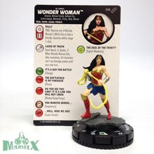 Heroclix Batman Team-Up set Wonder Woman 016 Common figure w/card 