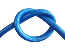 Druckluftschlauch Gewebeschlauch blau flexibe...