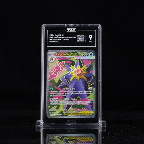 Mega Starmie ex graded TAG 9 for sale on eBay