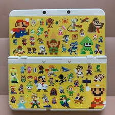 New Nintendo 3DS Kisekae 067 Shell Plates 8 Bit Mario Maker New 3ds Faceplate