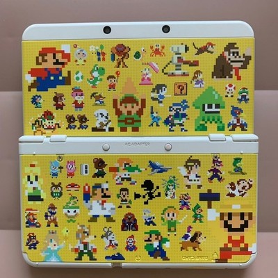 New Nintendo 3DS Kisekae #067 Shell Plates 8 Bit Mario Maker New 3ds Faceplate