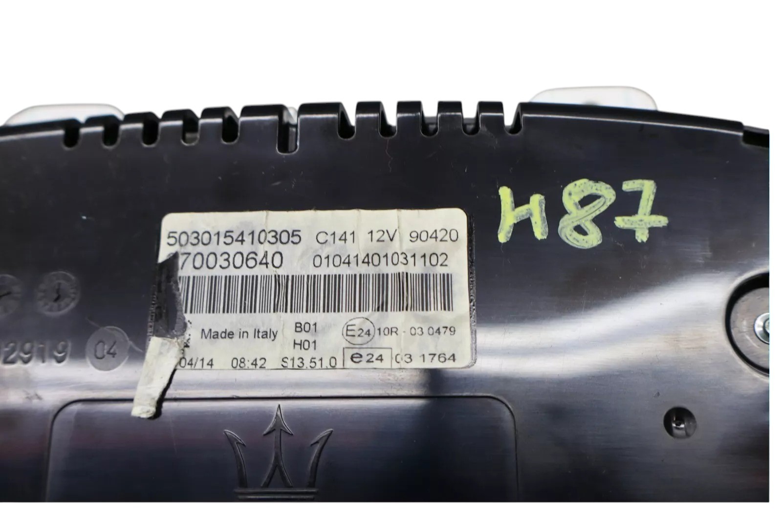 14-17 Maserati Ghibli M157 Instrument Cluster Gauge Speedometer 670030640 OEM