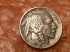 1920  Buffalo Nickel In AU. About Unc. #FB