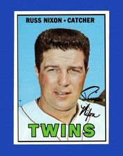 1967 Topps Set-Break #446 Russ Nixon NM-MT OR BETTER *GMCARDS*