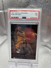 1997-98 Metal Universe - Kobe Bryant #81 PSA 7