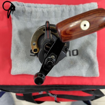 【美品】SHIMANO シマノTORITON トリトンTLD3000L Shimano Triton TLD3000L double-axis reel with right-handed level
