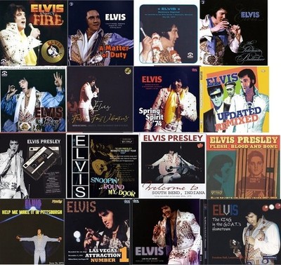 Elvis Presley - 16 x THE KING LIVE IN CONCERT, davon 2 x 3 CD Boxen