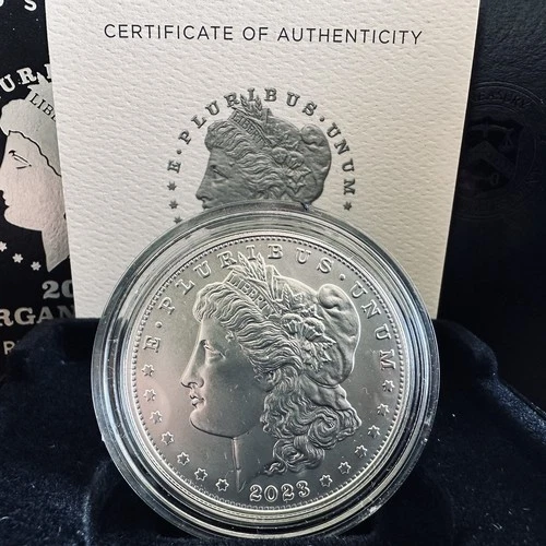 2023-P Morgan Dollar Uncirculated – 99.9% Fine Silver – OGP - COA – Low Mintage