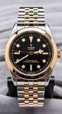 Tudor Black Bay 39 S&G Black Dial Steel & Yellow Gold Box Bracelet Auto 79663 2
