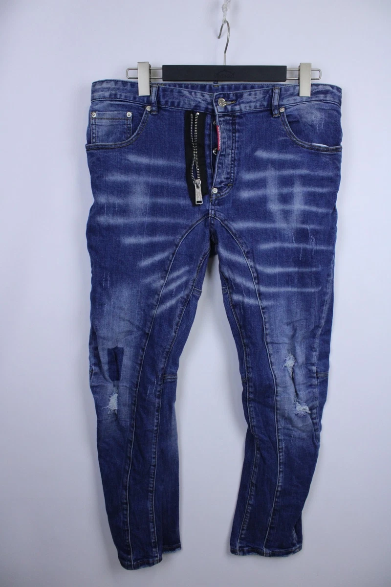 Dsquared2 Denim Regular Size Mid (10-12 in) Rise Jeans for Men for 