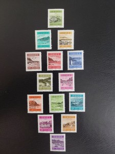 1982 Jersey Postage Due Stamps(Harbours of Jersey)Full Set,MNH,OG