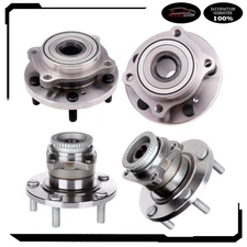 4PCS FWD Front Rear Wheel Hub Bearing Kits 5 Lug For Mitsubishi Galant Eclipse