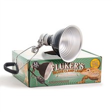Fluker's Repta-Clamp Lamp For Reptiles, Heavy Duty Clamp Lamp 5.5"