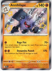 Annihilape 171/091 Paldean Fates Shiny Rare