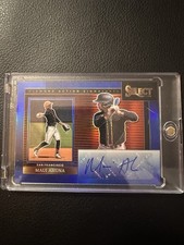 2024 Panini Select - Diamond Action Signatures Maui Ahuna #DAS-MA Blue Prizm /49