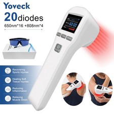 880mW Cold Laser Therapy 650nm 808nm for Arthritis Knee Back Pain Relief 20Diode