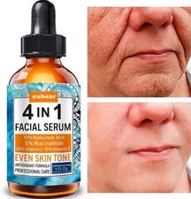4 In 1 Facial Niacinamide Serum With Vitamin C, Vitamin E, Hyaluronic Acid