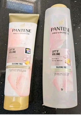 Pantene Hair Biology Shampoo 400ml Lift N Volume ThickeningConditioner 275ml #gb
