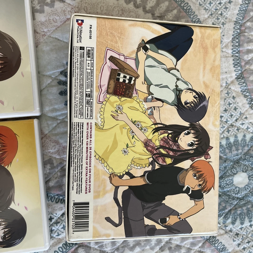 FRUITS BASKET - The Complete Series Box Set 2004 4 DVD'S WITH BOOKLETS/BOX - Image 3 of 4