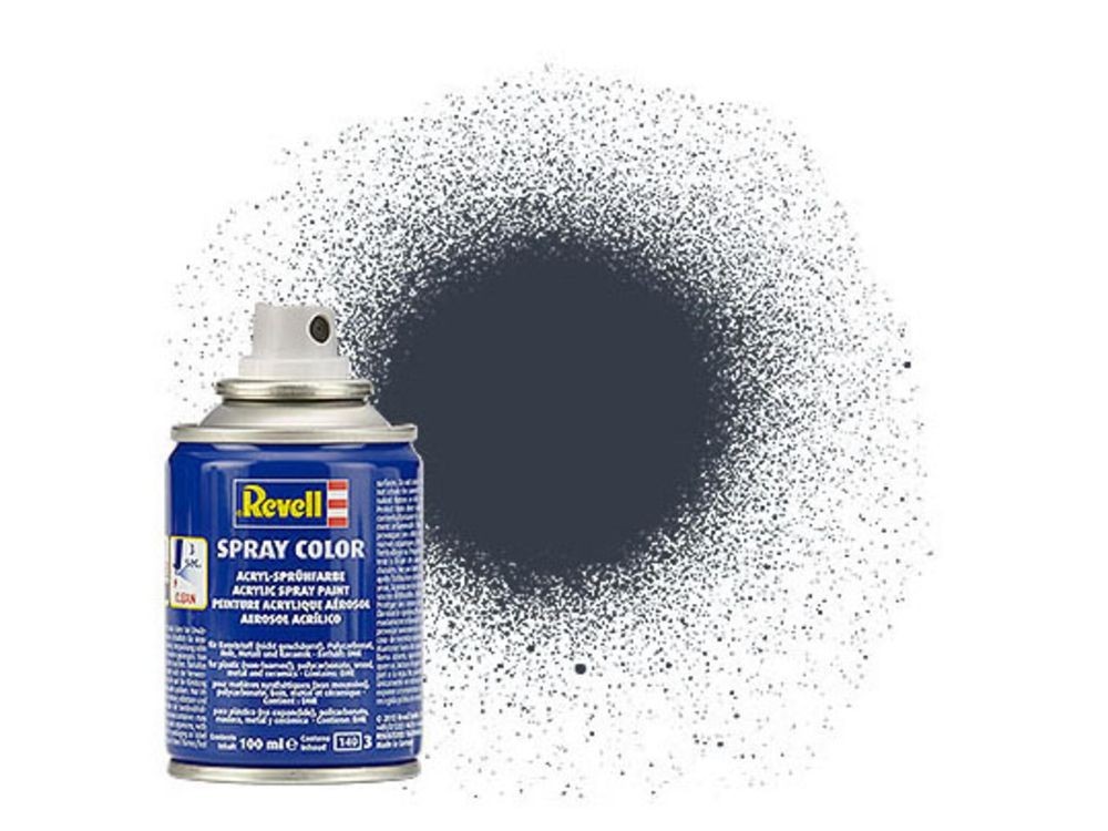 Revell Gris Bombe 100 Ml : Graphite Mat - Image 2