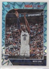 2019-20 Panini NBA Hoops Teal Explosion Miye Oni #257 Rookie RC 4f5