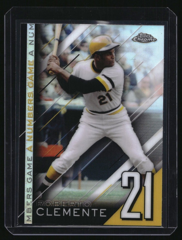 2020 Topps Chrome Update Roberto Clemente #NGC-3 A Numbers Game 2020 Topps Chrome Update Roberto Clemente #NGC-3 A Numbers Game