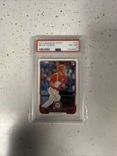 2012 Bowman Draft Picks & Prospects - Bryce Harper #10 (RC) PSA 8