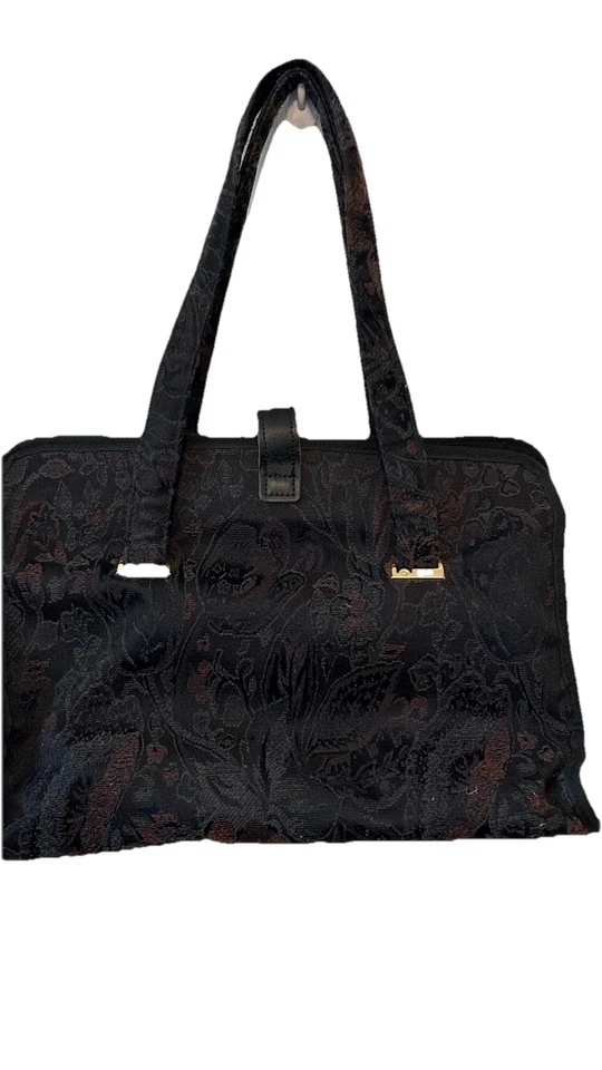 Samsonite Esteem 1992 гобелен парчи цветочный путешествий сумка ночь сумка винтажный - Изображение 2 из 4