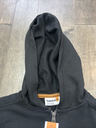 Neu Timberland Hoodie KIds Small Full Zip-- gefüttert-- Kapuzen Sweatshirt Jacke - Bild 5 von 9