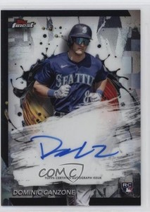 2024 Topps Finest Finest Auto Dominic Canzone #FA-DCAN Rookie Auto RC