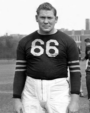 648679 1944 Clyde Bulldog Turner Football Wall Print Poster