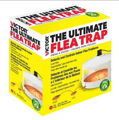 VICTOR M230A The Ultimate Flea Trap Detects & Contols Indoor Flea