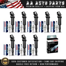 8 Ignition Coil 8 Bosch Platinum Spark Plug For Bmw 550i 2011-2013 4.4l Uf592 8 Ignition Coil 8 Bosch Platinum Spark Plug For Bmw 550i 2011-2013 4.4l Uf592
