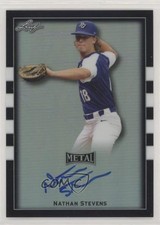 2018 Leaf Metal Perfect Game All-American Classic 15/15 Nathan Stevens Auto nd3