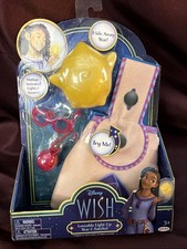 Disney Wish Movie Loveable Light Up Star  Satchel Playset 4 Pieces