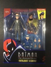 DC Batman BTAS Animated Ventriloquist & Scarface BAF Rene Montoya McFarlane NIH