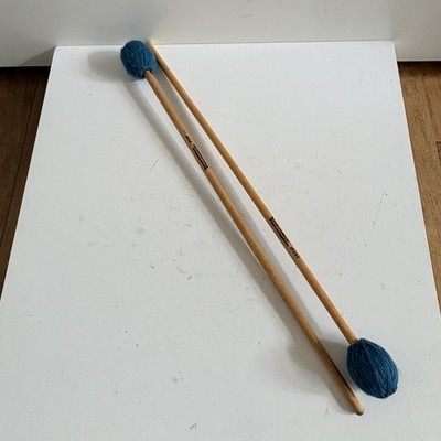 Innovative Percussion IP240 Medium Marimba Mallets One 1 Pair Made USA Blue