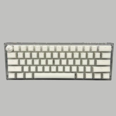 Ducky ONE 3 Mini Aura Gaming Keyboard Clear Used Ships Quickly