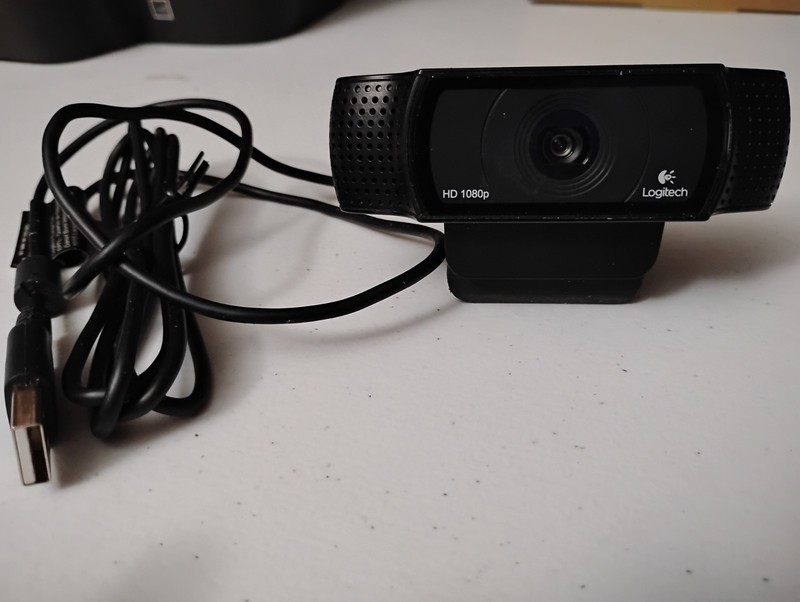 ​Logitech C920 HD Pro Webcam 1080p Full HD USB Desktop Streaming Camera Black